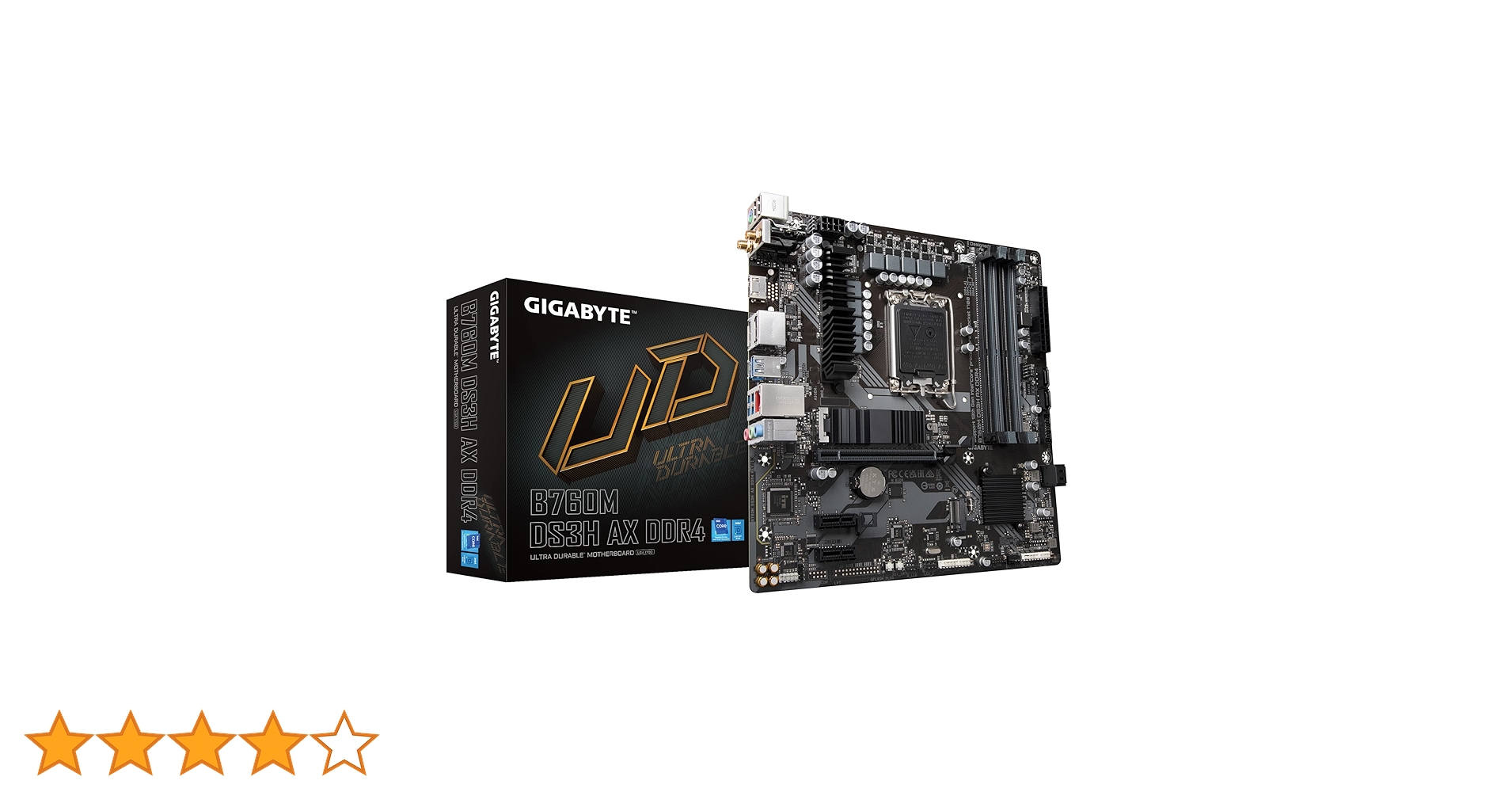 Amazon | GIGABYTE マザーボード B760M DS3H AX DDR4 MB5966
